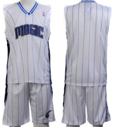 Orlando Magic Blank White Jerseys&Shorts