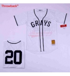 Grays Negro League 20 Baseball Jersey