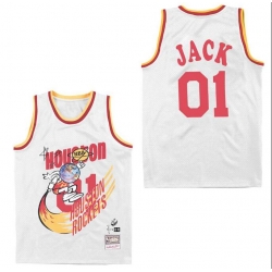 Men B&R Remix Jersey Rocket 01 Jack White Throwback Jersey