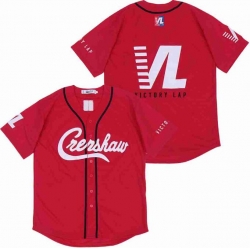 Men Red Crenshaw Editon VL Blank Jersey