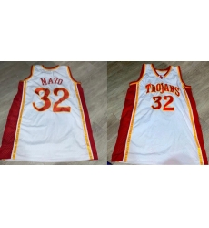 Men #32 O.J. Mayo USC Trojans College Basketball Jerseys