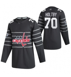 Capitals 70 Braden Holtby Gray 2020 NHL All Star Game Adidas Jersey