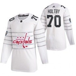 Capitals 70 Braden Holtby White 2020 NHL All Star Game Adidas Jersey