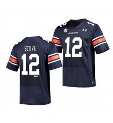 Auburn Tigers Eli Stove Navy Replica Men'S Jersey