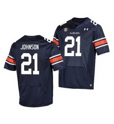 Auburn Tigers Kerryon Johnson Navy Premier Men'S Jersey