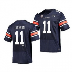 Auburn Tigers Shedrick Jackson Navy Replica Men'S Jersey