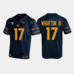 California Golden Bears Vic Wharton Iii College Football Navy Jersey