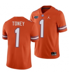 Florida Gators Kadarius Toney Orange Alternate Game Men'S Jersey