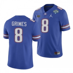 Florida Gators Trevon Grimes Royal 2020 Cotton Bowl Classic College Football Jersey