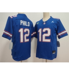 Men Florida Gators 12 Aaron Philo Royal 2026 F U S E Stitched Jersey Men Florida Gators 12 Aaron Philo Royal 2026 F U S E Stitched Jersey