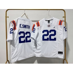 Men Florida Gators 22 Emmitt Smith White Retro F U S E Stitched Jersey