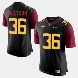 Florida State Seminoles Dekoda Watson College Football Black Jersey