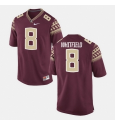 Florida State Seminoles Kermit Whitfield Alumni Football Game Garnet Jersey