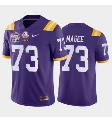 LSU Tiger Adrian Magee Purple Away Men'S Jersey