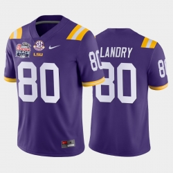 LSU Tiger Jarvis Landry Purple Away Men'S Jersey