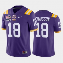 LSU Tiger K'Lavon Chaisson Purple Away Men'S Jersey