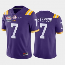 LSU Tiger Patrick Peterson Purple Away Men'S Jersey