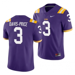 LSU Tiger Tyrion Davis Price Purple Game Men'S Jersey