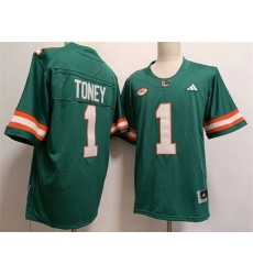 Men Miami Hurricanes  10 Darian Mensah White Stitched Football Jersey