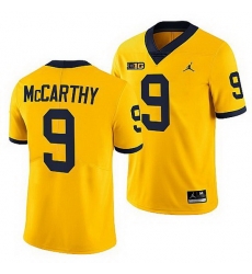 Michigan Wolverines J.J. Mccarthy Maize College Football Men Jersey