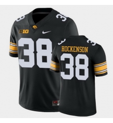 Men Iowa Hawkeyes T.J. Hockenson Game Black College Football Jersey