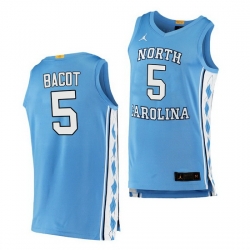 North Carolina Tar Heels Armando Bacot Blue Authentic Jersey