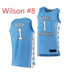 North Carolina Tar Heels WILSON #8 Light Blue Alternate Men Jersey North Carolina Tar Heels WILSON #8 Light Blue Alternate Men Jersey