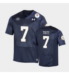 Men Notre Dame Fighting Irish Stephon Tuitt 2021 Rose Bowl Navy College Football Jersey