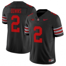 Men's Ohio State Buckeyes Caleb Downs #97 Joey Bosa Red Stitched NCAA Jersey