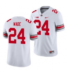 Ohio State Buckeyes Shaun Wade White Game Men'S Jersey