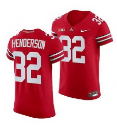 Ohio State Buckeyes Treveyon Henderson All Scarlet College Football Elite Jersey