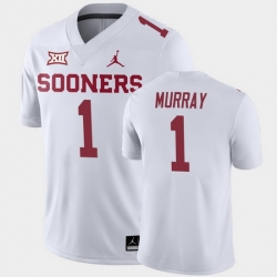 Oklahoma Sooners Kyler Murray White Away Men'S Jersey