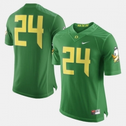 Men Oregon Ducks College Football Green Jersey