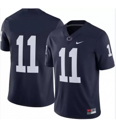 Nike Men's Penn State Nittany Lions  #11 Navy No Name Jersey