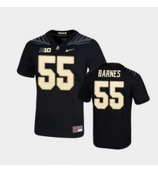 Men Purdue Boilermakers Derrick Barnes Game Football Black Jersey