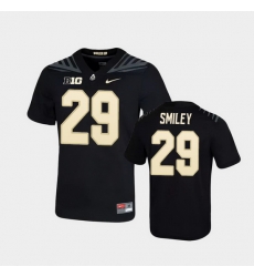 Men Purdue Boilermakers Simeon Smiley Game Football Black Jersey