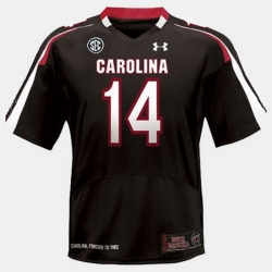 Men South Carolina Gamecocks Connor Shaw College Football Black Jersey