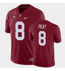 Men Stanford Cardinal Nathaniel Peat College Football Cardinal Game Jersey