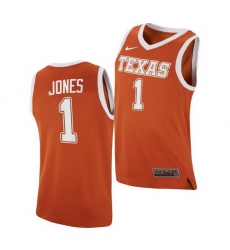 Texas Longhorns Andrew Jones Orange Replica Texas Longhorns Jersey