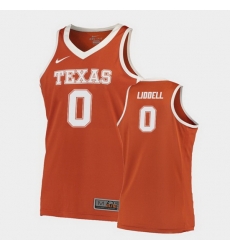 Texas Longhorns Gerald Liddell Orange Road Men'S Jersey