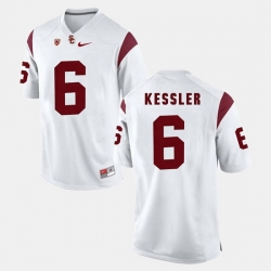 Men Usc Trojans Cody Kessler Pac 12 Game White Jersey