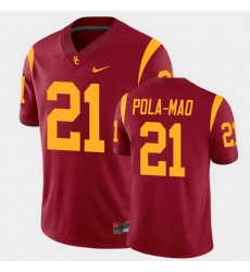 Men Usc Trojans Isaiah Pola Mao College Football Cardinal Alumni Player Game Jersey