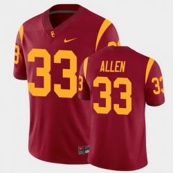 Men Usc Trojans Marcus Allen College Football Cardinal Alumni Player Game Jersey