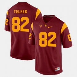 Men Usc Trojans Randall Telfer Pac 12 Game Red Jersey