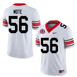 2020 Men #56 William Mote Georgia Bulldogs 1980 National Champions 40th Anniversary College Football