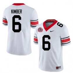 2020 Men #6 Jalen Kimber Georgia Bulldogs 1980 National Champions 40th Anniversary College Football