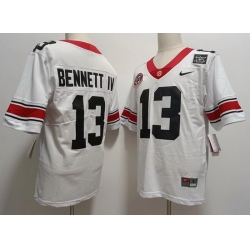 Men #13 Stetson BENNETT IV Georgia Bulldogs 1980 National Champions 40th Anniversary College Footb