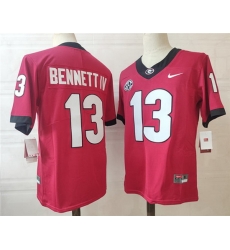 Men #13 Stetson BENNETT IV Georgia Bulldogs College Football Jerseys Sale red