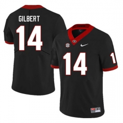 Men #14 Arik Gilbert Georgia Bulldogs College Football Jerseys Sale-Black