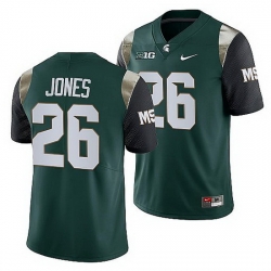 Michigan State Spartans Clinton Jones Green College Football Men Jersey